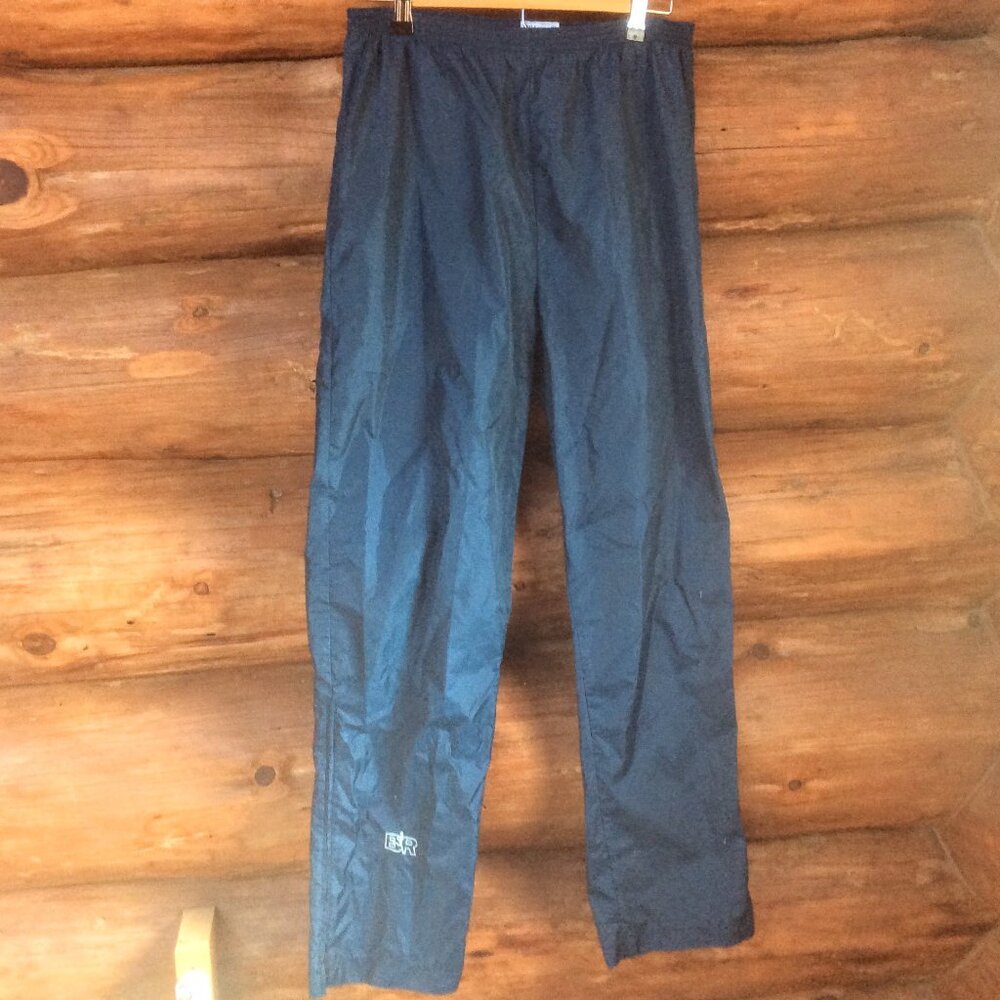 Vintage Bill Rodgers Blue Running Made in USA 80s Wind Pants Mens Size Large